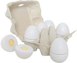 JaBaDaBaDo Cofraj de oua cu oue feliabile, 6 bucati Jabadabado (JabaW7118) Bucatarie copii