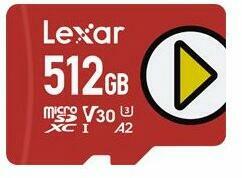 Lexar PLAY microSDXC 512GB UHS-I LMSPLAY512G-BNNNG