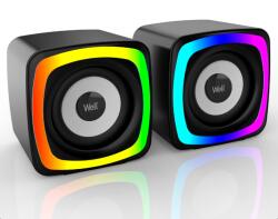 Well SPKR-MM2.0-BRW01-WL Aktív hangfal