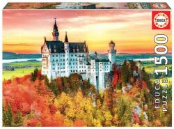 Educa 1500 db-os puzzle - Neuschwanstein ősszel (19042) (19042)