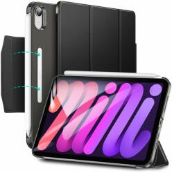  Tablettok iPad Mini 6 2021 - ESR ASCEND TRIFOLD fekete smart case tablet tok