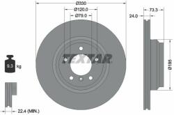 TEXTAR Disc frana TEXTAR PRO+ 92137805 (92137805)