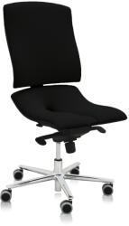Asana Asana Steel Standard ergonomikus irodai szék Kárpit színe: Atlantic Fekete 60999, Kartámla: kartámla nélküli