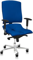 Asana Asana Steel Standard ergonomikus irodai szék Kárpit színe: ECO-bőr Kék 567, Kartámla: kartámlával együtt