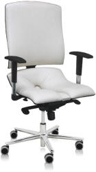 Asana Asana Steel Standard ergonomikus irodai szék Kárpit színe: ECO-bőr Krém 554, Kartámla: kartámla nélküli
