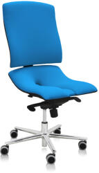 Asana Asana Steel Standard ergonomikus irodai szék Kárpit színe: Atlantic Kék 66086, Kartámla: kartámla nélküli