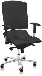Asana Asana Steel Standard ergonomikus irodai szék Kárpit színe: ECO-bőr Antracit 525, Kartámla: kartámlával együtt