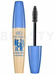  Dermacol Mega Lashes Mascara Waterproof vízálló szempillaspirál szempilla meghosszabbítására és volumenre Black 12, 5 ml