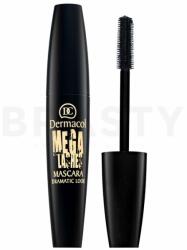 Dermacol Mega Lashes Mascara Dramatic Look szempillaspirál szempilla meghosszabbítására és volumenre Black 13 ml
