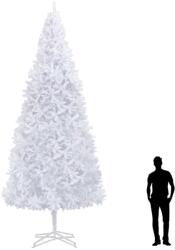 vidaXL Brad de Crăciun artificial, alb, 500 cm (284296)
