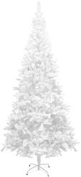 vidaXL Brad de Crăciun artificial L 240 cm, alb (244193)