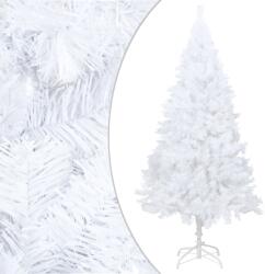 vidaXL Pom de Crăciun artificial cu ramuri groase, alb, 150 cm, PVC (321038)