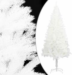 vidaXL Pom de Crăciun artificial, ace cu aspect natural, alb, 120 cm (321021)