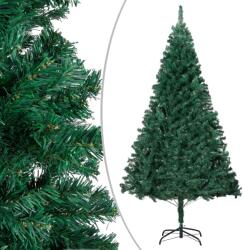 vidaXL Pom de Crăciun artificial cu ramuri groase, verde, 210 cm, PVC (321036)