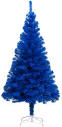 vidaXL Pom de Crăciun artificial subțire suport albastru 180 cm PVC (321004)