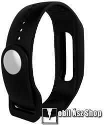 Okosóra szíj - FEKETE - szilikon, 230mm hosszú - TomTom Touch