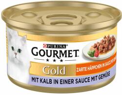 Gourmet Gourmet Gold Bucățele în sos 12 x 85 g - Vițel & legume
