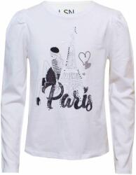 Losan Girl in PARIS hosszú ujjú póló/felső strasszokkal 10 év (140 cm) - prettykids