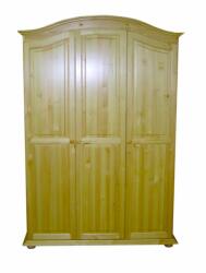 Komforttéka Gold 3 ajtós íves szekrény