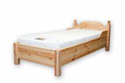 Komforttéka Ríva fenyő ágykeret alacsony lábvéggel + ajándék ágyráccsal