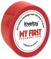 Lovetoy Non-Sticky Bondage Tape rosu