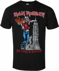 ROCK OFF Tricou pentru bărbați Iron Maiden - The Beast In New York BL - ROCK OFF - IMTEE113MB