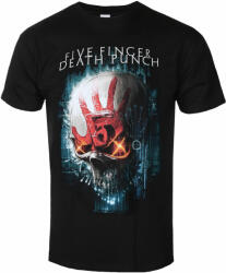ROCK OFF Tricou pentru bărbați Five Finger Death Punch - Interface Skull BL - ROCK OFF - FFDPTS36MB