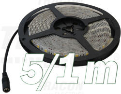 TRACON Tracon LED-SZTR-144-CW LED szalag, beltéri, takarítható, ragasztó nélküli SMD5050; 60 LED/m; 14, 4 W/m; 640 lm/m; W=10 mm; 6000 K; IP65 (LED-SZTR-144-CW)