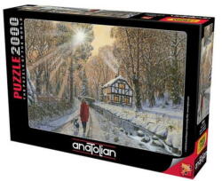 Anatolian 2000 db-os puzzle - Winter Woodland (3954) (3954)