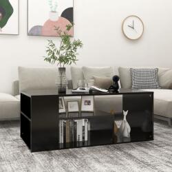vidaXL Măsuță de cafea, negru, 100x50x40 cm, PAL (806922) Masa de cafea