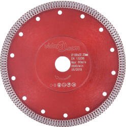 vidaXL Disc diamantat de tăiere cu găuri oțel, 230 mm (143248)