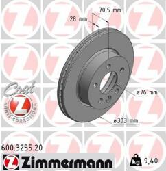 ZIMMERMANN Disc frana ZIMMERMANN 600.3255. 20 - automobilus