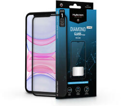 MyScreen Apple iPhone XR/iPhone 11 edzett üveg képernyővédő fólia - MyScreen Protector Diamond Glass Lite Edge2.5D Full Glue - fekete - bluedigital