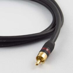 KáCsa Audió KCE-125 75 ohm RCA kábel - 2, 5 m (Új verzió)