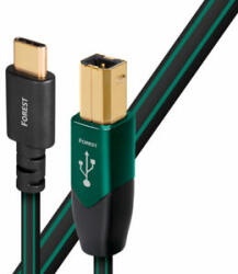 AudioQuest Forest USB B - Type-C kábel - 1, 5 m