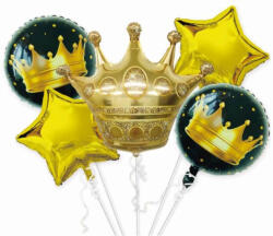 Balloons4party Set 5 baloane folie Coroana - articole-petreceri - 29,99 RON