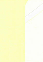  Baby Shop matracvédő lepedő - 80*160 cm - sárga - babastar