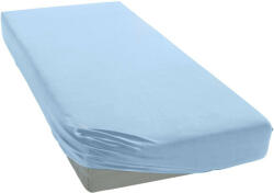 Baby Shop pamut, gumis lepedő 60*120 - 70*120 cm-es matracra használható - kék - babastar