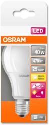  OSRAM Star+ fényérzékelős LED körte, matt plasztik búra, 6W 470lm 2700K E27, átlagos élettartam: 25000 óra, fényszín: meleg fehér LED STAR+ DAYLIGHT SENSOR CL A 40 FR 6W 2700K E27 ( 4058075428300 ) (4