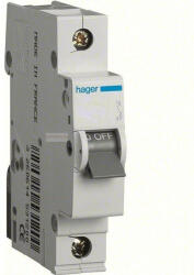 Hager MC102, Kismegszakító 1P, 2A, C karakterisztika, 6 kA (Hager MC102) (MC102A)