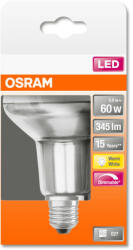 OSRAM Superstar dimmelhető LED R80 spot, matt üveg búra, 5, 9W 345lm 2700K E27, átlagos élettartam: 15000 óra, fényszín: meleg fehér LED SST R80 DIM 60 36° 5.9W 2700K E27 ( 4058075433328 ) (4058075433328)