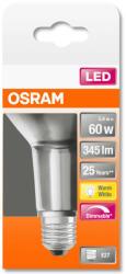 OSRAM Superstar dimmelhető LED R63 spot, matt üveg búra, 5, 9W 345lm 2700K E27, átlagos élettartam: 25000 óra, fényszín: meleg fehér LED SST R63 DIM 60 36° 5.9W 2700K E27 ( 4058075126008 ) (4058075126008)