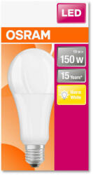 OSRAM Star LED körte, matt búra, 19W 2451lm 2700K E27, átlagos élettartam: 15000 óra, fényszín: meleg fehér LED ST CL A 150 FR 20W 2700K E27 ( 4058075245976 ) (4058075245976)