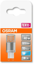 OSRAM Star 230V LED kapszula, átlátszó búra, 4, 2W 470lm 4000K G9, átlagos élettartam: 15000 óra, fényszín: hideg fehér LED ST PIN 230V 40 CL 4.2W 4000K G9 ( 4058075432420 ) (4058075432420)