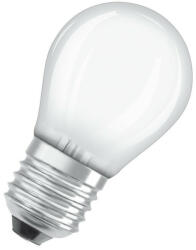 OSRAM Star LED kisgömb, matt üveg búra, 4W 470lm 2700K E27, átlagos élettartam: 15000 óra, fényszín: meleg fehér LED ST CL P 40 GL FR 4W 2700K E27 ( 4058075437067 ) (4058075437067)