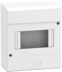Schneider Electric 10207 Micro Pragma műanyag kiselosztó, 6 modul, 1 sor, IP30, ajtó nélkül, falon kívüli (10207)