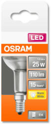 OSRAM Star LED R50 spot, matt üveg búra, 1, 5W 110lm 2700K E14, átlagos élettartam: 15000 óra, fényszín: meleg fehér LED ST R50 25 36° 1.5W 2700K E14 ( 4058075125902 ) (4058075125902)