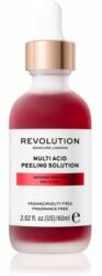 Revolution Skincare Multi Acid Peeling Solution mélytisztító peeling A. H. A. -val (Alpha Hydroxy Acids) 60 ml