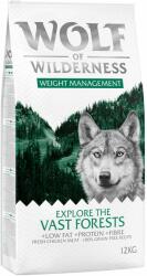 Wolf of Wilderness Explore The Vast Forests Weight Management 2x12 kg