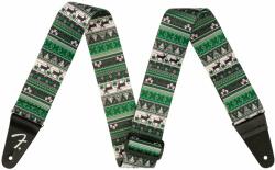 Fender Ugly Xmas Sweater GFI Green Fair Isle Curea de chitară (<![CDATA[0990662021]]>)